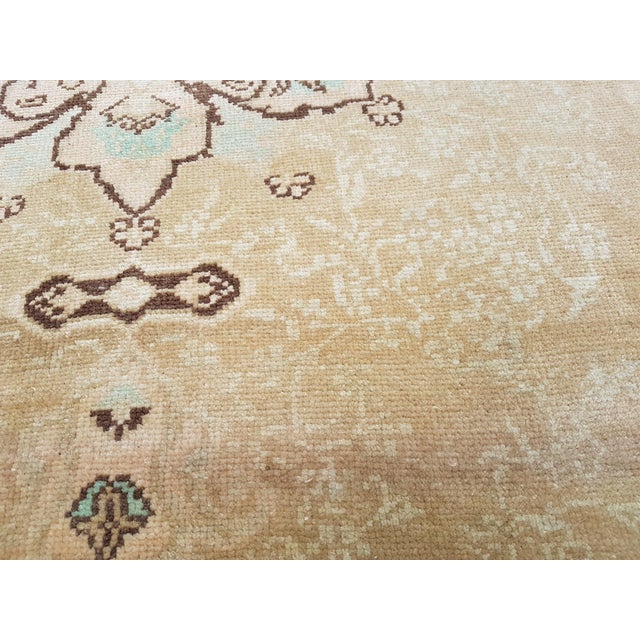 Textile Faded Turkish Karapinar Rug 52'' X 86'' For Sale - Image 7 of 12