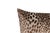 Hollywood Regency Designer Cut Velvet Leopard Large Lumbar Pillow Cover 15x31 For Sale - Image 3 of 5