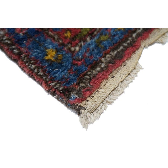 Traditional Antique Karajeh Heriz Rug 3'0'' X 9'7'' For Sale - Image 3 of 9