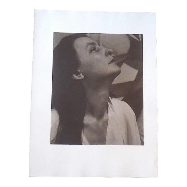Large Vintage Photogravure-"Georgia O'Keeffe" by Alfred Stieglitz (Usa 1864-1946) For Sale