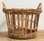 Large Vintage French Open Weave Basket For Sale - Image 4 of 10