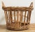 Vintage French Large Open Weave Basket For Sale - Image 4 of 10