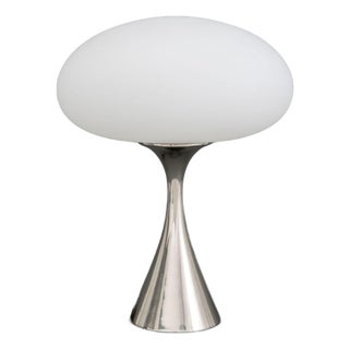 Laurel Mid-Century Modern Mushroom Table Lamp For Sale