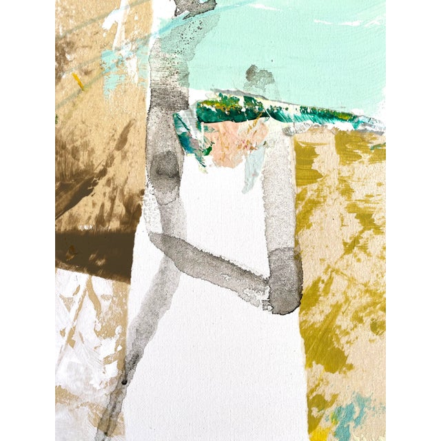 "Snail's Path" 2023 Framed Painting by Jessalin Beutler For Sale - Image 4 of 4