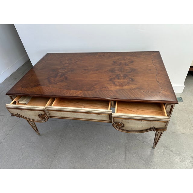 Karges Furniture Karges Venetian Table Desk For Sale - Image 4 of 8