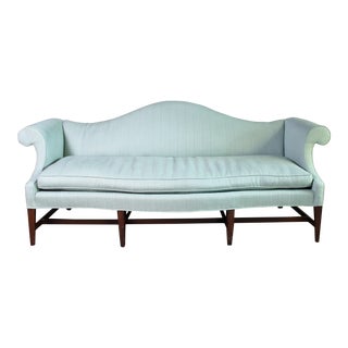 Federal Style Camelback Sofa For Sale