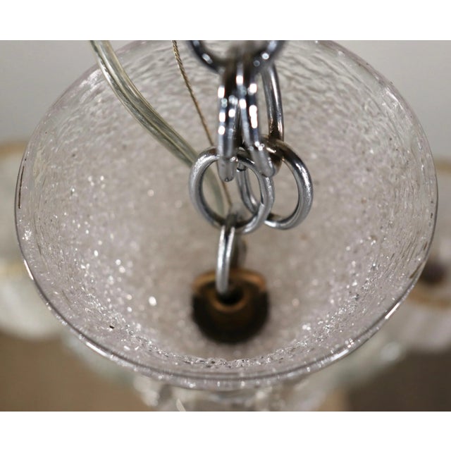 Mid-Century Modern Mid Century Modern Murano Glass Fixture For Sale - Image 3 of 11