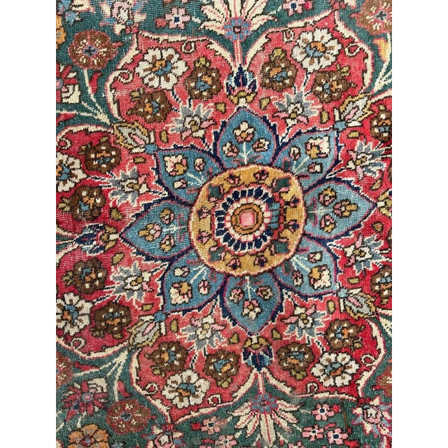 Large Kirman Rug, 1890s For Sale - Image 6 of 17