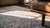 Navy Blue Traditional Floral-Medallion Design on Navy Background and Camel Border Color Antique Persian Kirman Rug For Sale - Image 8 of 10