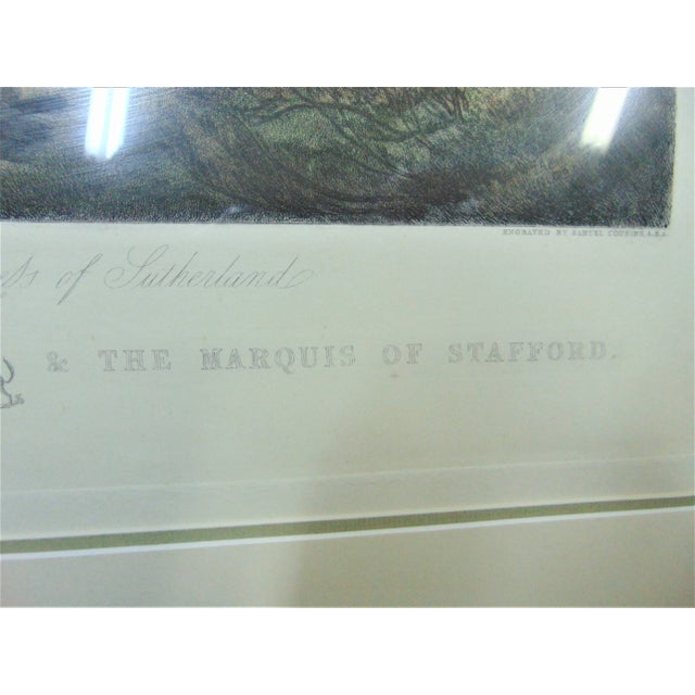 Sculpture Materials Edwin Landseer “Sutherland Children” English Style Engraving Print For Sale - Image 7 of 11