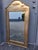 1940's Hollywood Regency Chinoiserie Giltwood & Silvered Figural Decor Wall Mirror For Sale - Image 9 of 12