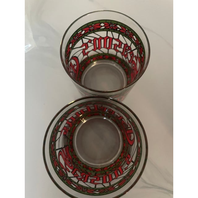 Vintage Mid Century Low Ball Glasses Set of 8 For Sale - Image 4 of 8