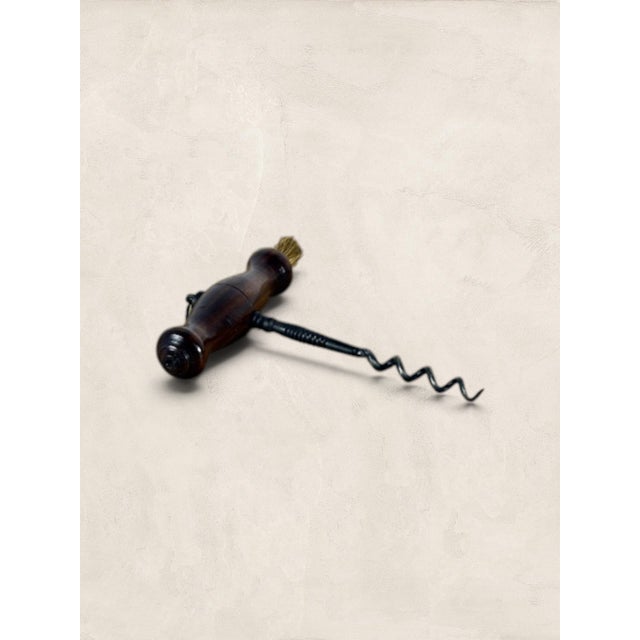 Antique English Walnut Cork Screw For Sale - Image 4 of 5