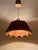 An exceptionally characterful Swedish wooden pendant light, dating to circa 1980 and bearing an incised signature reading...