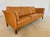Mid-Century Danish Cognac Three Seater Sofa by Morgans Hansen For Sale - Image 13 of 18