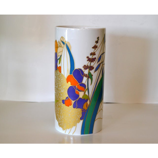 Original Rosenthal Porcelain Flower Vase StudioLinie Germany by Wolfgang Bauer Chairish