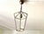 Brass Lantern Pendant Light with Glass, 1970 For Sale - Image 6 of 9