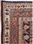 Antique Bijar Carpet Oriental Carpet, Handmade, Navy, Red, Light Blue and Green For Sale - Image 13 of 18