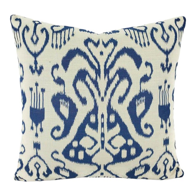 Robert Allen Sweet Nothings in Bluebell Pillow Cover For Sale