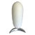 1970s Vetri Murano Italian Glass and Chrome "Floating" Modern Lamp For Sale