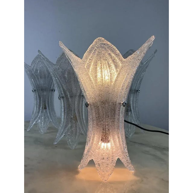 1990s Murano Glass Wall Lights, Italy, 1990s, Set of 4 For Sale - Image 5 of 11