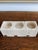 Here's a nice trio of travertine marble cubes made in Mexico circa 1970s. Each cube is 2.25" squared. The socket can be...