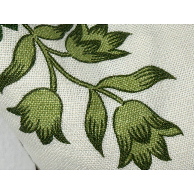 Ivory Celerie Kemble for Schumacher Hothouse Flowers Pillows, Pair For Sale - Image 8 of 12