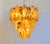 Large Vintage Three-Tier Murano Glass Tube Chandelier, 1990s For Sale - Image 6 of 18