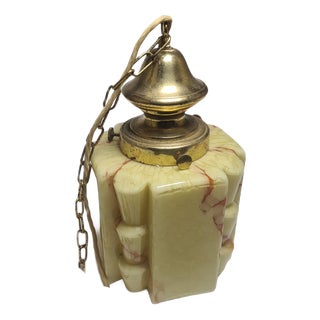 Art Deco Pending Lamp, Sweden, 1950s For Sale