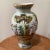 Vintage Pereiras Valado Porcelain Ornate Vase With Cherubs Raised Relief Hand Painted For Sale - Image 12 of 12