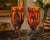 Orange Larry Flynt Estate Provenance | Pair of French Art Deco Le Verre Francais Art Glass & Wrought Iron Vases, C. 1925 For Sale - Image 8 of 11