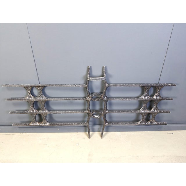 Brutalist Large Brutalist Wall Sculpture, 1970s For Sale - Image 3 of 11