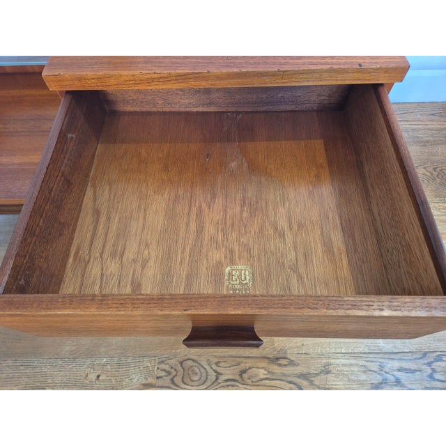 Mid-Century Teak G Plan Quadrille Dressing Table by Roger Bennett for E. Gomme, 1960s For Sale - Image 9 of 12