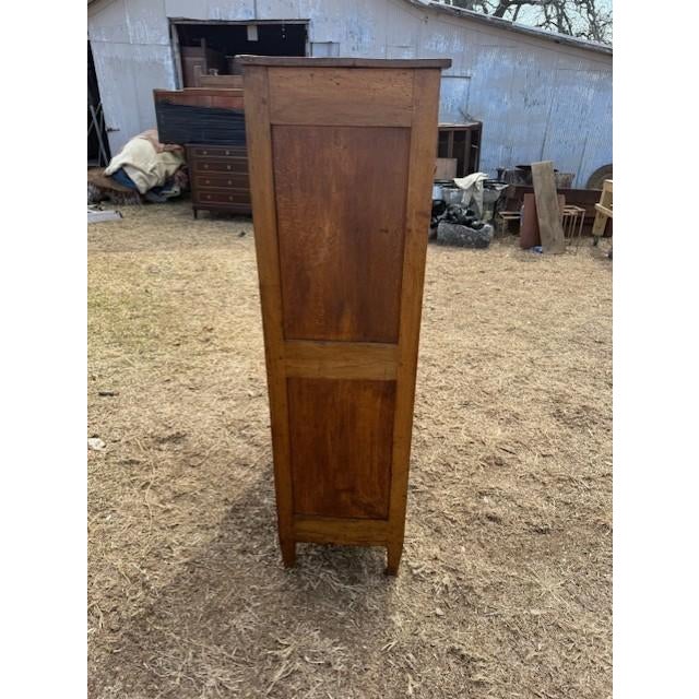 18th Century French Louis XVI Walnut Secretary Desk For Sale - Image 6 of 12