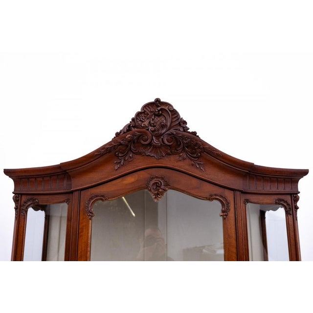 Antique French Display Cabinet, 1890s For Sale - Image 4 of 10
