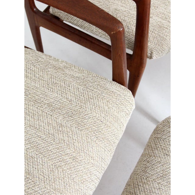 Set of Four Folke Ohlsson for Dux Dining Chairs Circa 1960s For Sale - Image 6 of 12