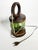 Gold Wooden Table Lamp with Glass Globe, France, 1960s For Sale - Image 8 of 10