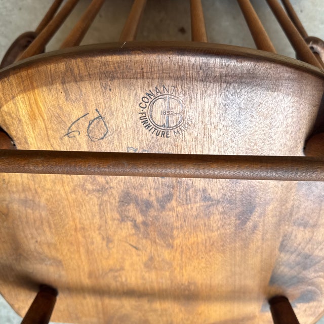 Conant Ball Mid Century Wood Rocking Chair For Sale - Image 11 of 12