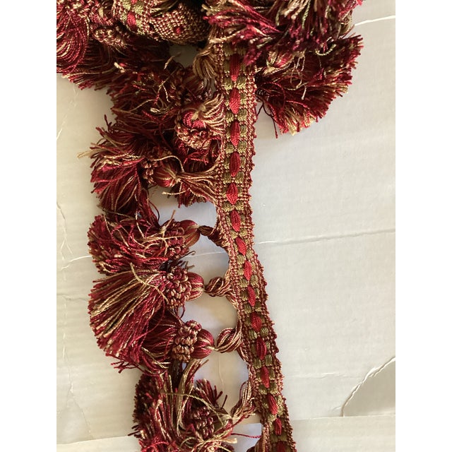 Samuel & Sons Tassel Fringe Trim For Sale - Image 4 of 4