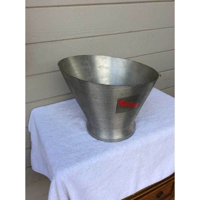 Found in the South of France, this large scale Mid Century Modern French G H Mumm Champagne Chiller features a raised...