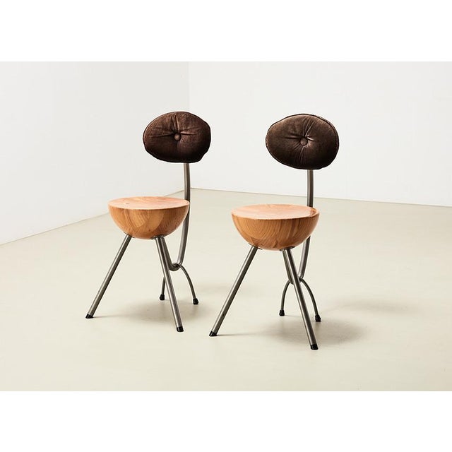Jur Eats Side Chairs by Rob Eckhardt, 1991, Set of 2 For Sale - Image 4 of 9