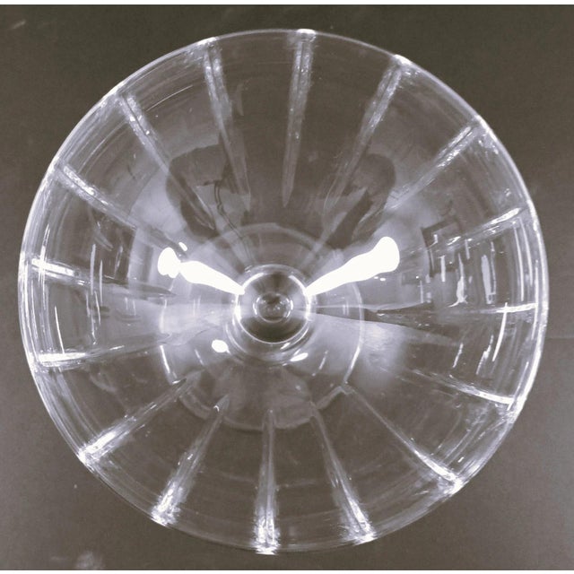 Dorset Hand Cut Fluting Champagne Coup Glasses Set of 6 For Sale - Image 11 of 12