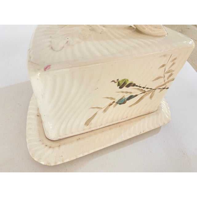 Cheese Tray in Ceramic in White Color, France, 1970s For Sale - Image 11 of 14