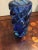 1960s Mid-Century Modern Vase in Blue Murano Glass For Sale - Image 5 of 10