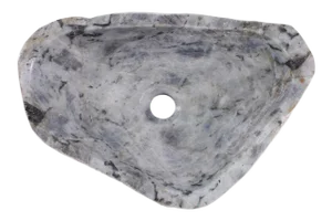 Natural Geode White Labradorite Gemstone Vessel Sink Handcarved