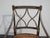 Pair of Vintage French Style Hand Painteded Cane Arm Chairs For Sale - Image 4 of 12