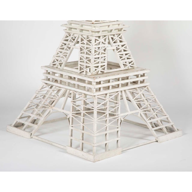 1950s Handmade Eiffel Tower Folk Art For Sale - Image 4 of 6