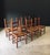 Low Rustic Ladder Back Dining Chairs in Oak and Rush, Belgium, 1950s, Set of 6 For Sale - Image 4 of 18