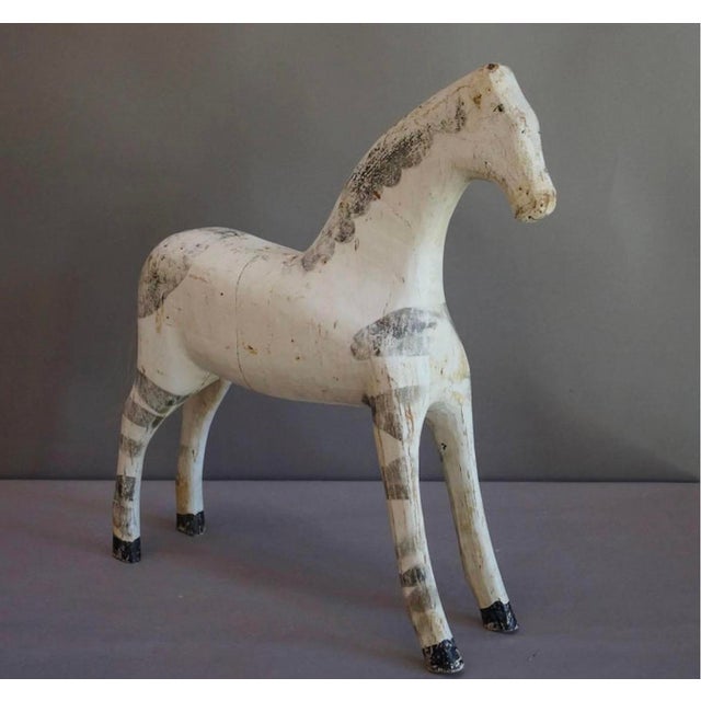 Gustavian (Swedish) 19th Century Swedish Painted Horse For Sale - Image 3 of 5