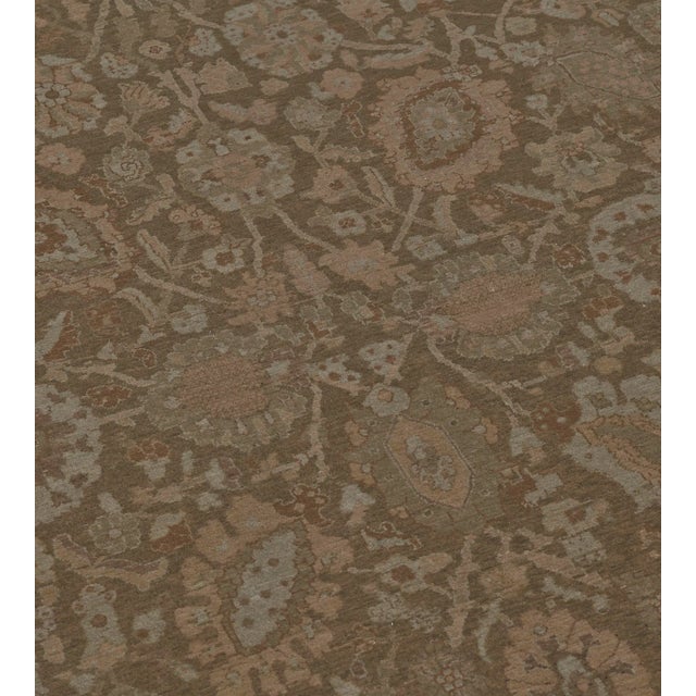 Mansour Turkish Handwoven Tabriz Rug - 6' X 9' For Sale - Image 10 of 11